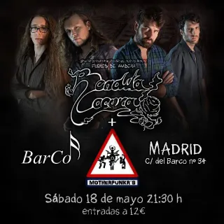 Poster for Bendita Locura + Motherpunk'rs