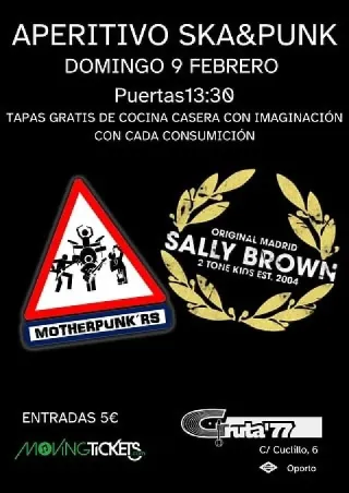Poster for Motherpunk'rs + Sally Brown