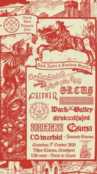 Poster for North West Dungeon Fest 2026