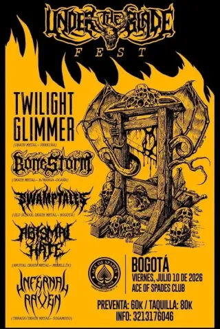 Poster for Under The Blade Fest