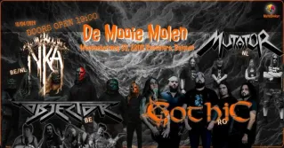 Poster for Gothic + Mutator + No Kings Allowed + Objector