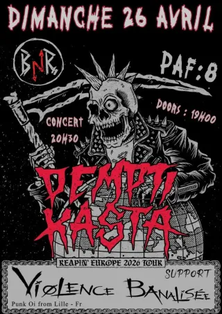 Poster for Pempti Kasta + Violence Banalisée