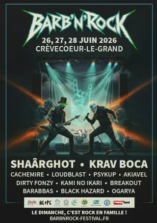 Poster for Barb'n'Rock Festival 2026