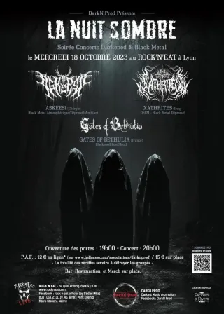 Poster for La Nuit Sombre
