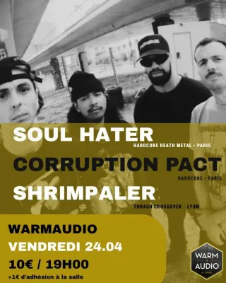 Poster for Soul Hater + Corruption Pact + Shrimpaler