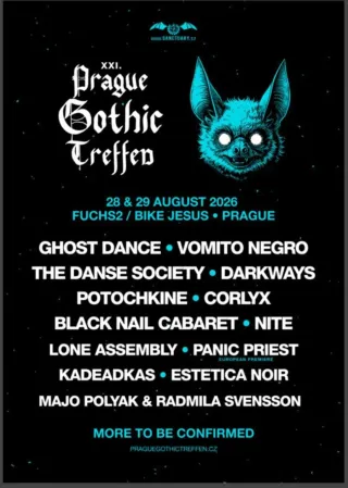 Poster for XXI. Prague Gothic Treffen