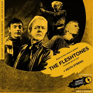 Poster for Keith Streng + The Fleshtones