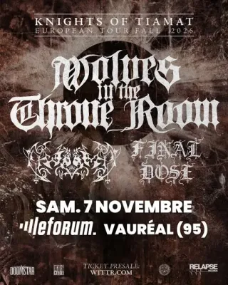 Poster for Wolves In The Throne Room + Final Dose + Worm