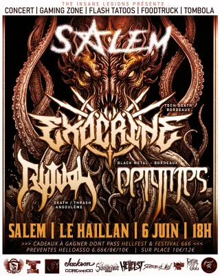 Poster for Exocrine + Origines + Rytual