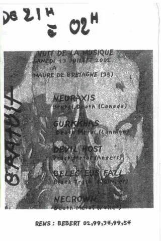 Poster for Nuit de la Musique