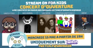 Poster for Cérémonie d'ouverture du Stream On For Kids 2026