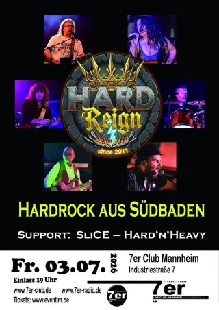 Poster for Hard Reign + Slice