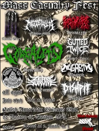 Poster for Mass Casualy Fest