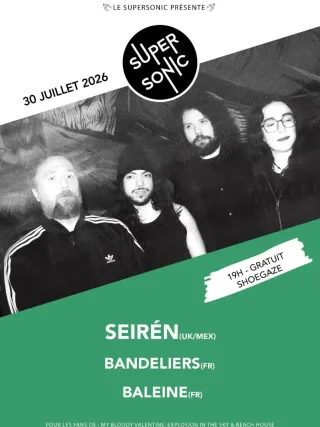 Poster for Baleine + Bandaliers + Seirén