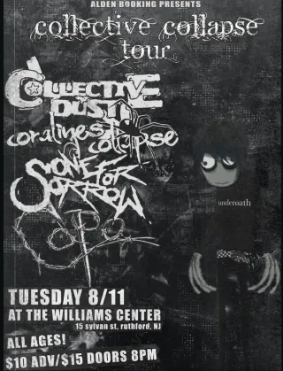Poster for Capo + Collective Dust + Coraline's Collapse + One For Sorrow