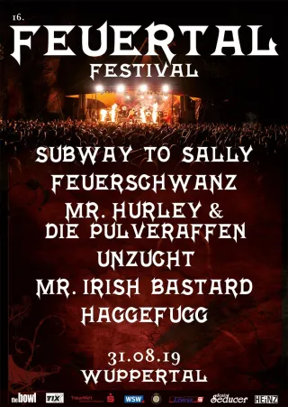 Poster for Feuertal Festival 2019