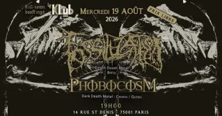 Poster for Fossilization + Phobocosm
