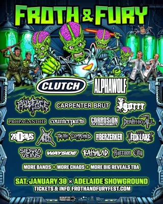 Poster for Froth & Fury Fest 2027