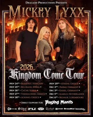 Poster for Mickey Lyxx - Tour 2026