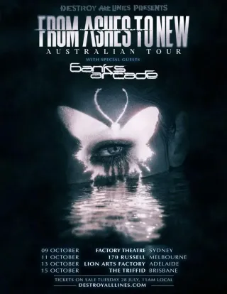 Poster for From Ashes To New - Australian Tour 2026