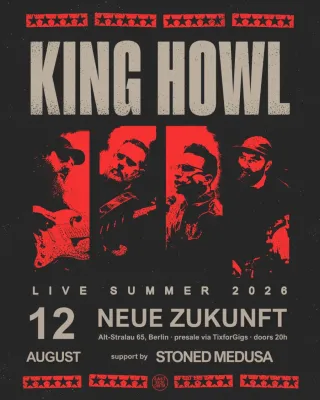 Poster for King Howl + Stoned Medusa