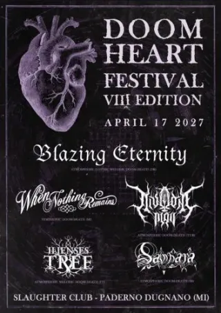 Poster for Doom Heart Fest VIII
