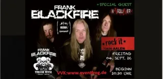 Poster for Frank Blackfire + Hardliner