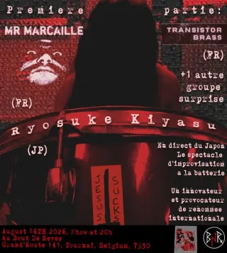 Poster for Mr Marcaille + Ryosuke Kiyasu + Transistor Brass