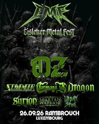 Poster for Éisleker Metal Fest 2026