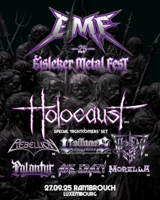 Poster for Éisleker Metal Fest 2025