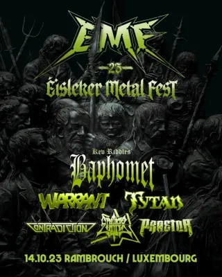 Poster for Éisleker Metal Fest 2023
