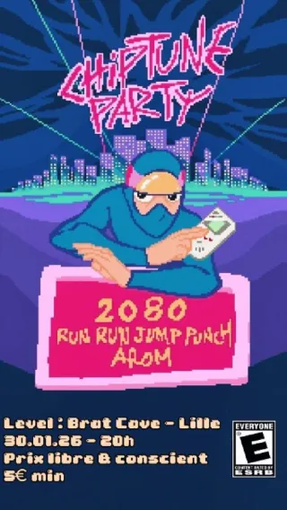 Poster for Chiptune Party