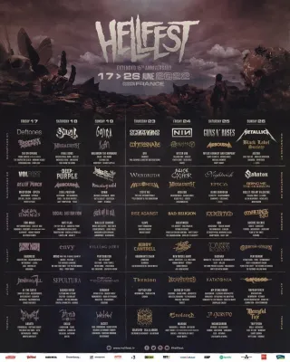 Poster for Hellfest 2022 - Part 1
