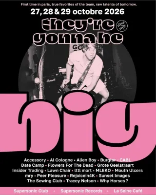 Poster for They're Gonna Be Big Festival