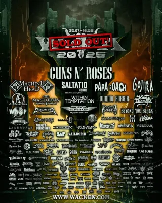 Poster for Wacken Open Air 2025