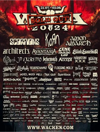Poster for Wacken Open Air 2024