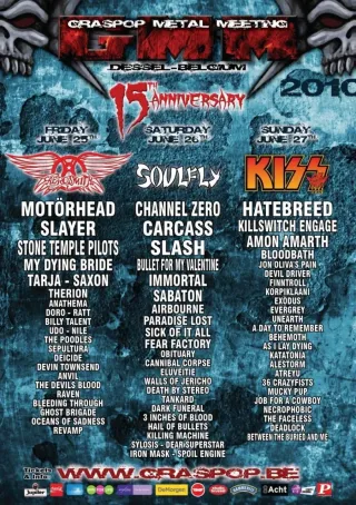 Poster for Graspop Metal Meeting 2010