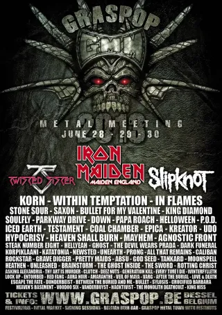 Poster for Graspop Metal Meeting 2013