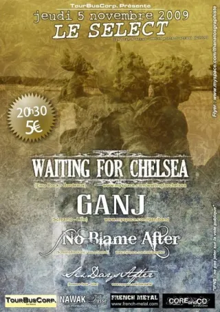 Poster for Ganj + No Blame After + Six Days After + Wainting For Chelsea