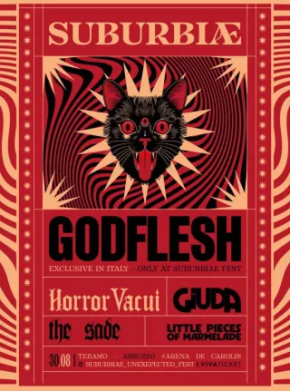 Poster for Suburbiæ Unexpected Fest 2025