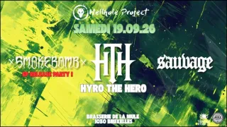 Poster for Hyro The Hero + Sauvage + Smokebomb