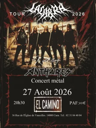 Poster for Anthares + Kutey + Lacabra