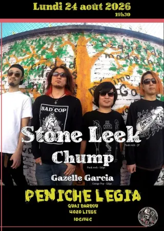 Poster for Stone Leek + Chump + Gazelle Garcia