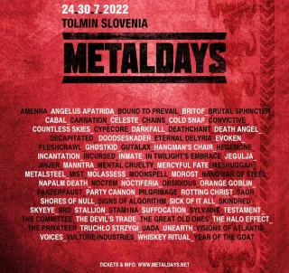 Poster for Metaldays 2022