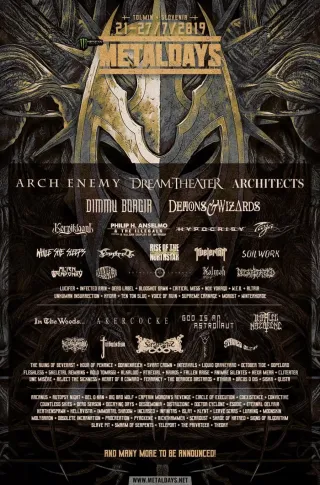 Poster for Metaldays 2019