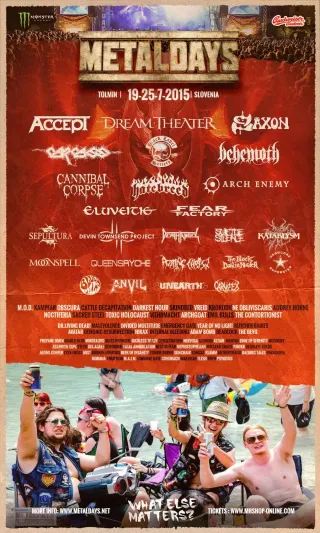 Poster for Metaldays 2015