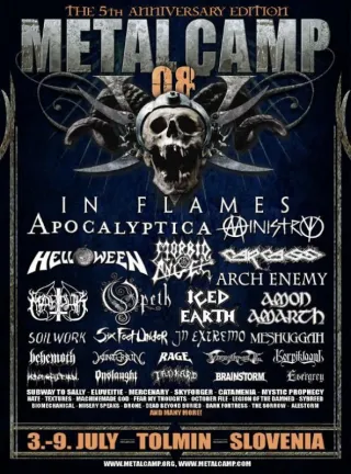 Poster for Metalcamp 2008