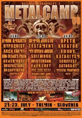Poster for Metalcamp 2006