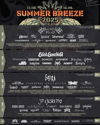 Poster for Summer Breeze 2025