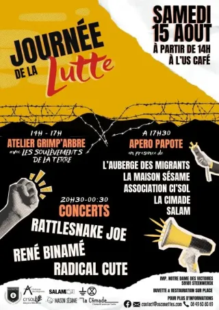Poster for Journée de la lutte